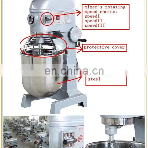 30L Food Mixer Blender and Stir Egg Noodle Machine Stirring Mixer photo-5