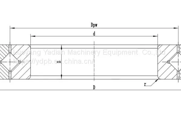 SX011836 Ultra-thin Crossed Roller Bearing Ideal For Inner Ring Rotation photo-4