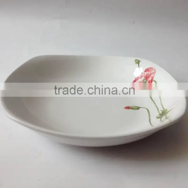 20pcs Fine Square Porcelain Dinner Set photo-3