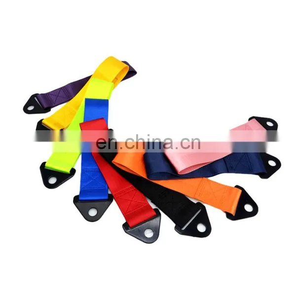 Fashional Colorful Car Tractor Racing Hook Tow Adjustable Strap Auto Spare Parts photo-3