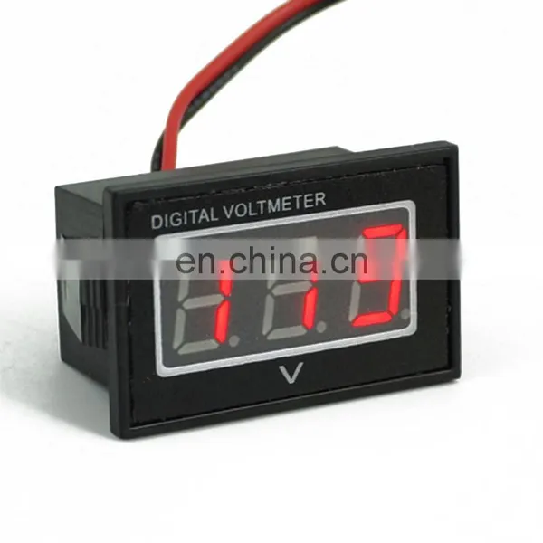 V40D Waterproof Battery Meter DC15-120V Auto Car Gauge Digital Voltmeter LED Red Blue Voltage Meter , Battery Tester Meter photo-4