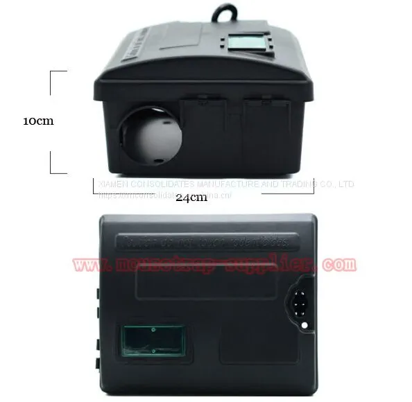 Reusable Plastic Mouse Rodent Control Trap Rat Box Bait Station With Key photo-4