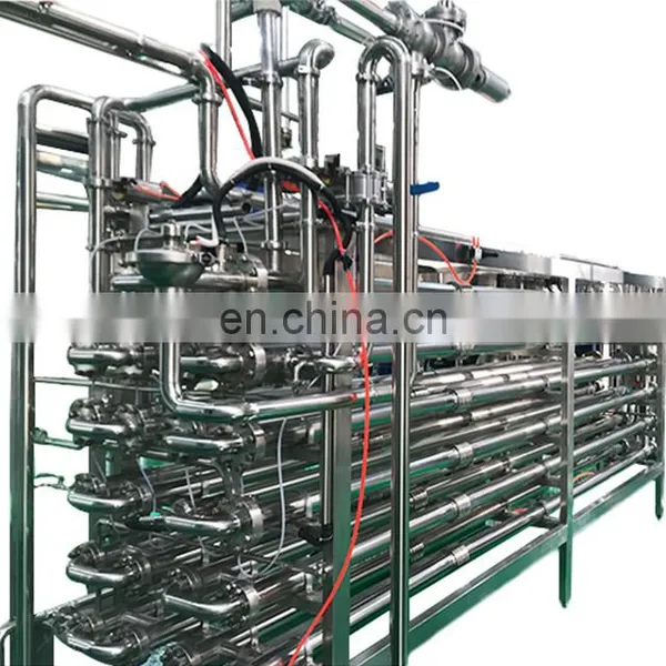 New Designed for SUS 304 Stainless Steel Automatic Commercial UHT Tubular Sterilizer for Fruit Juice photo-2