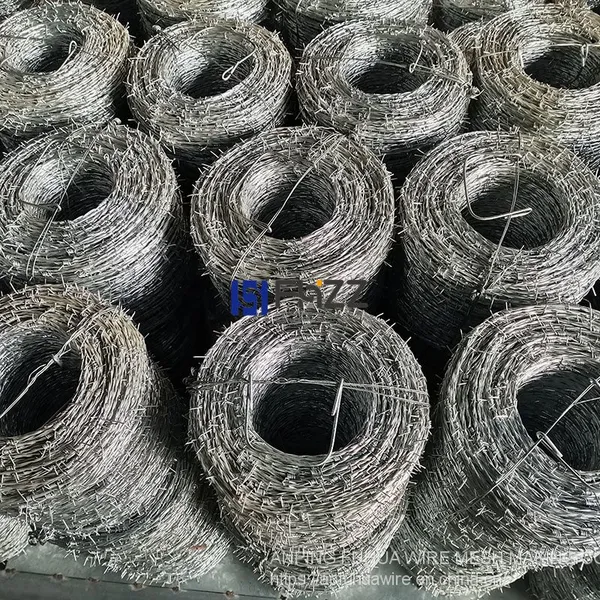 Alternation Torsion Galvanized Barbed Wire Gauge 16.5 Lenght 400m for Barbed Wire Fencing photo-5