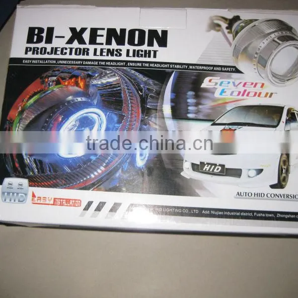 HID Projector Lens G3, Bixenon HID Projector Lens With Angel Eyes photo-2