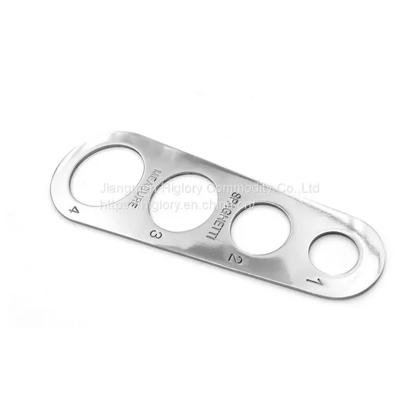 Kitchen Measuring Tool Stainless Steel Spaghetti Noodle Cake Pizza Measurer for Pasta photo-3