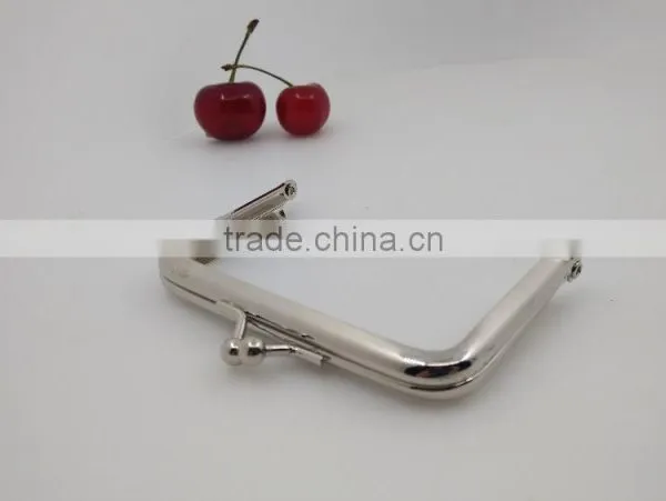 High Quality Bronze Rounded Shape With 6.35mm Ball Handbags Hardware Framework photo-3