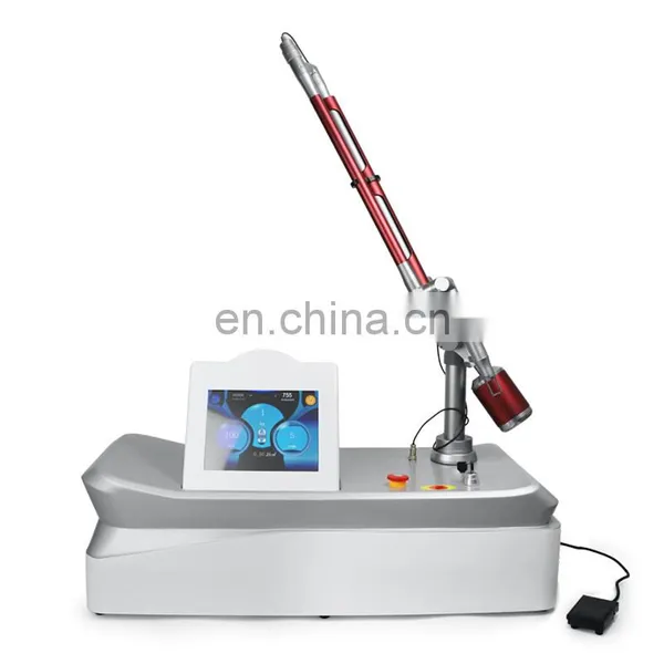 Picosecond 1064 nm 755nm 532nm Pico q Switched Nd Yag Laser Pico Laser Tattoo Removal Skin Whitening Remove Freckle Machine photo-3