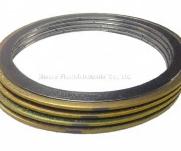 Metallic Spiral Wound Gasket With Flexible Graphite Filler Asme B16.20 OEM