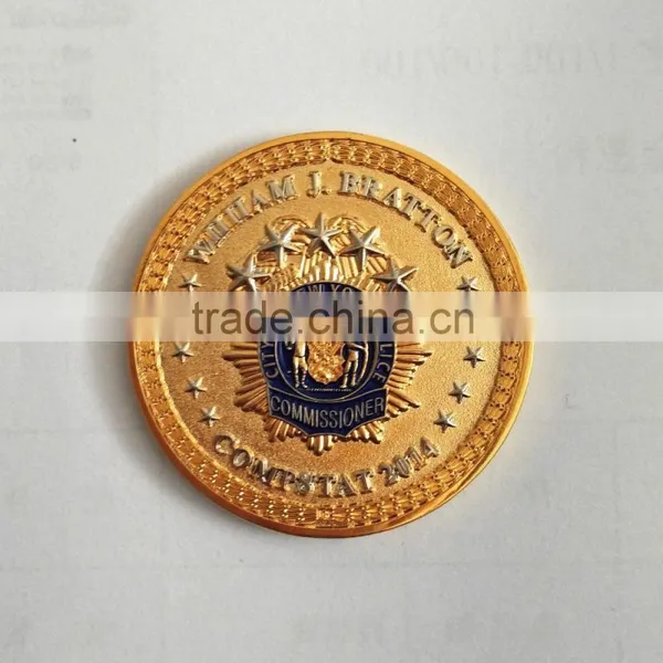 Custom Gold Coins Jack Maple Challenge Coin Cheap Coins for Sale 3D Challenge Coins photo-3