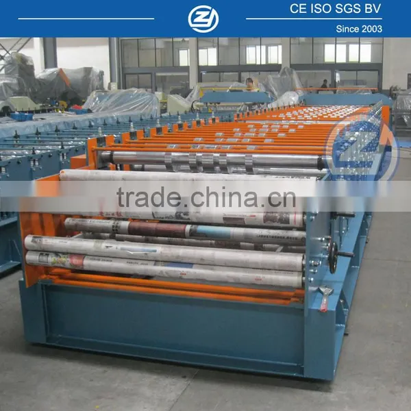 Roof Panel Double Layer Rib and AG Panel Making Machine photo-4