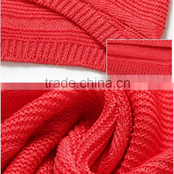 Hot Spring and Summer Fashion Sweet Ice Silk Sweater and Slim Ice Silk Umbilical Leakage Sweater photo-4