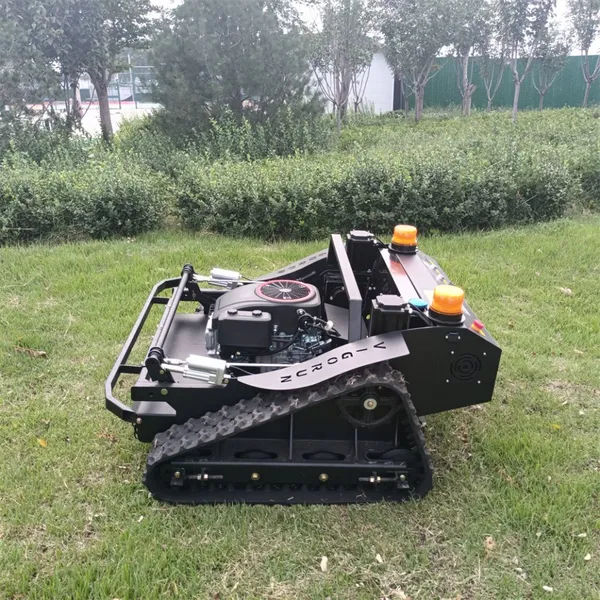 Slope Mower Cost, China Robot Lawn Mower for Hills Price, Radio Control Lawn Mower for Sale photo-5