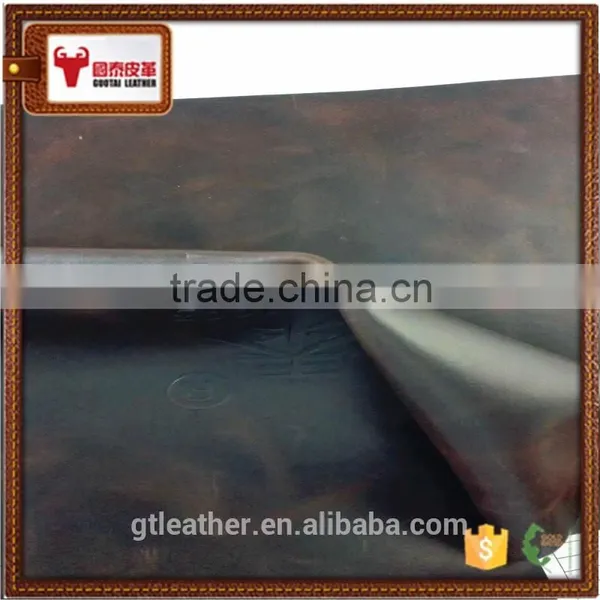 Oil Pull up Wax Cow Leather for Shoes photo-3