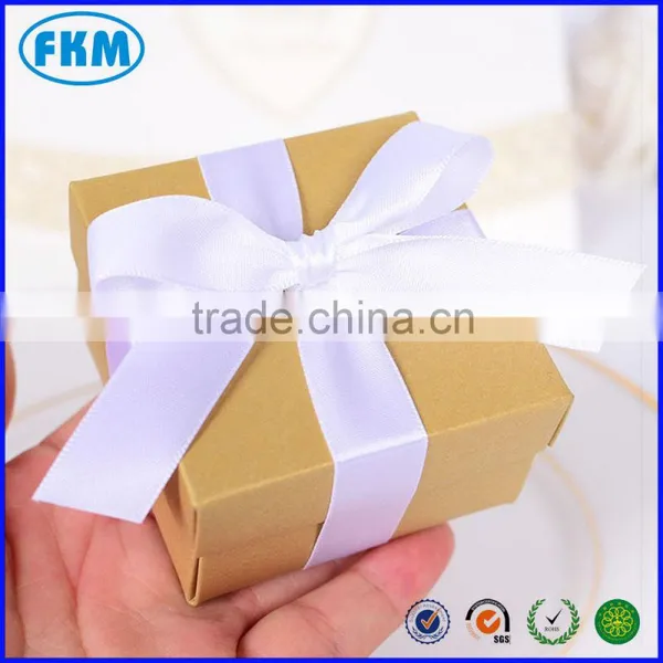 20xWedding Favors DIY Candy Cookie Gift Boxes Candy Box Chocolate Box W/Ribbon photo-2
