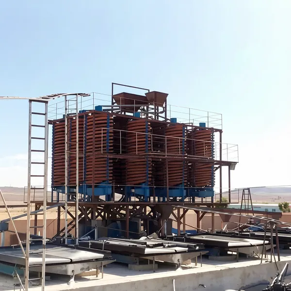 High Recovery Rate Tin Ore Processing Spiral Chute for Mineral Separator photo-5