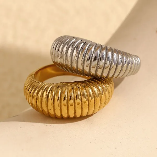 Stainless Steel Ring, 1.2mm Thick, 16mm Size, Laser Engraving Ready, Custom Design Supplier photo-4