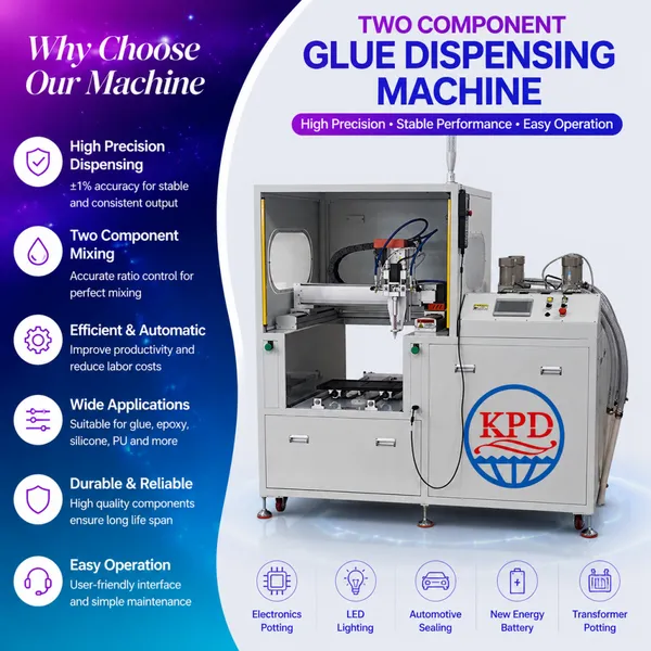 Epoxy Potting Compound Filling and Pouring Machine