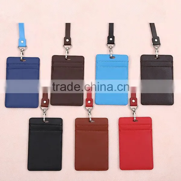 Multi-color PU Work ID /certification Card Sets photo-2