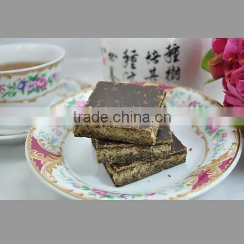 Natural Health Drink Algae Brown Sugar Brick Tea