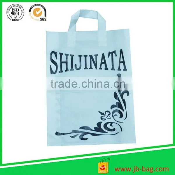 White Plastic Shopping Handle Bag for Snack Gift Pack photo-6