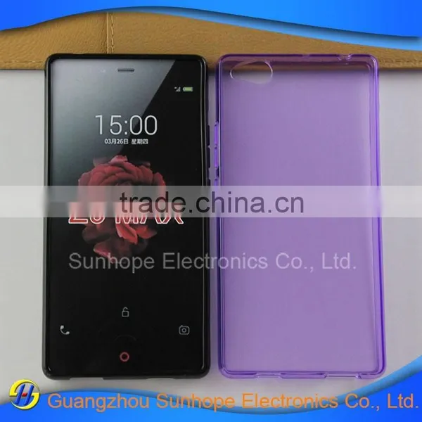 Wholesale Glossy Design Transparent Tpu Mobile Phone Cover for ZTE Nubia Z9 Max Case photo-5