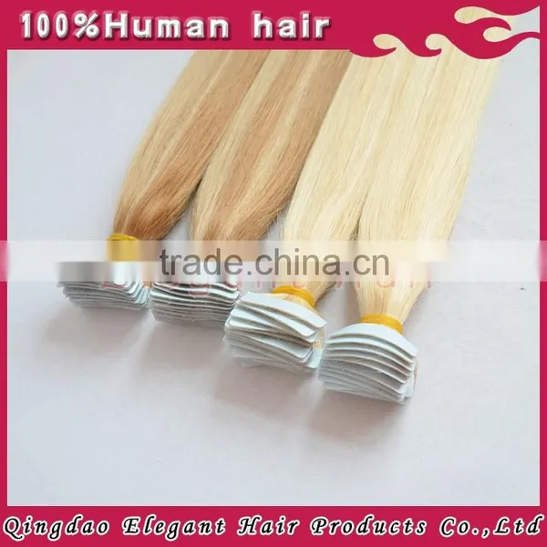 2015 New Products 100% Brazilian Virgin Remy Tape Hair Extension Wholesale photo-5