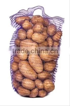 50x80cm Cheap and Good Quality Purple Hdpe Raschel Mesh Net Bags for Potatos and Oinon