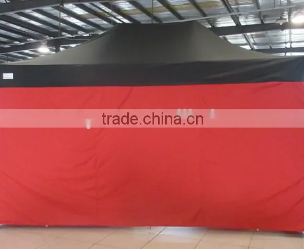 3m X4.5m Small Hexagon Folding Gazebo With Window and Door Walls photo-2