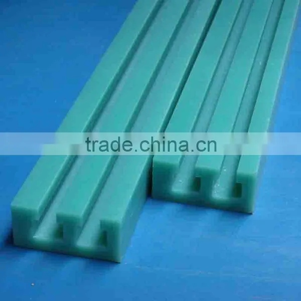 Guangzhou Engineering Plastics CNC Machining Guide Rail Uhmwpe Plastic Elevator Guide Rail photo-6
