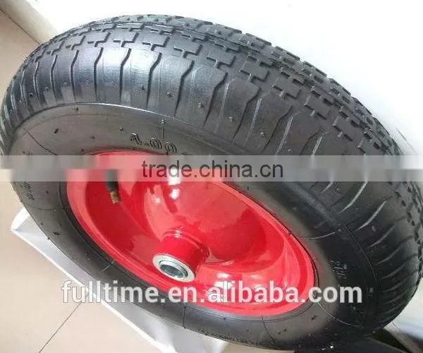 High Quality Wheel Barrow Tire 16 Inch Chrome Wheels Manufacturer photo-3