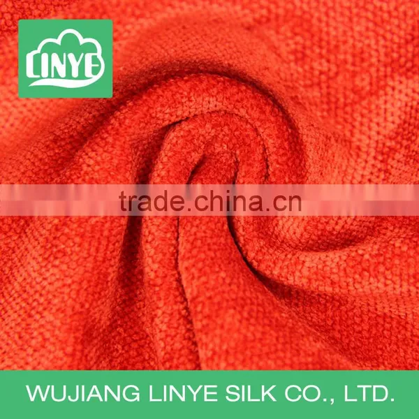 Grain Pattern Polyester Christmas Decoration Fabric, Corduroy Fabric, Upholstery Textile