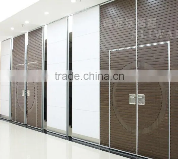 china manufacturer aluminium high quality wood partition for classrooms