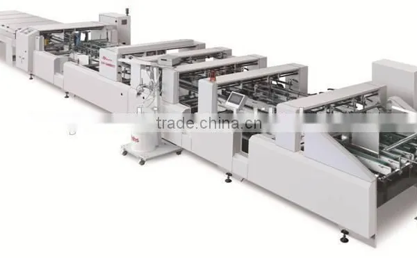 Automatic Corrugated Box Folding Gluing Machine Price photo-2