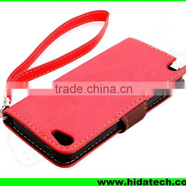 Leaf Shape Flip pu Leather Phone Case for Iphone 6 Iphone 6s Leather Case With Card Holders Wallet Case photo-4