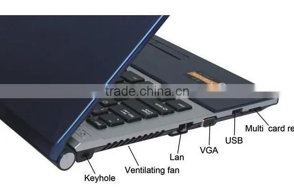 4GB+500GB 15.6inch Student Laptop D2500 Dual Core Windows 7 OS photo-3