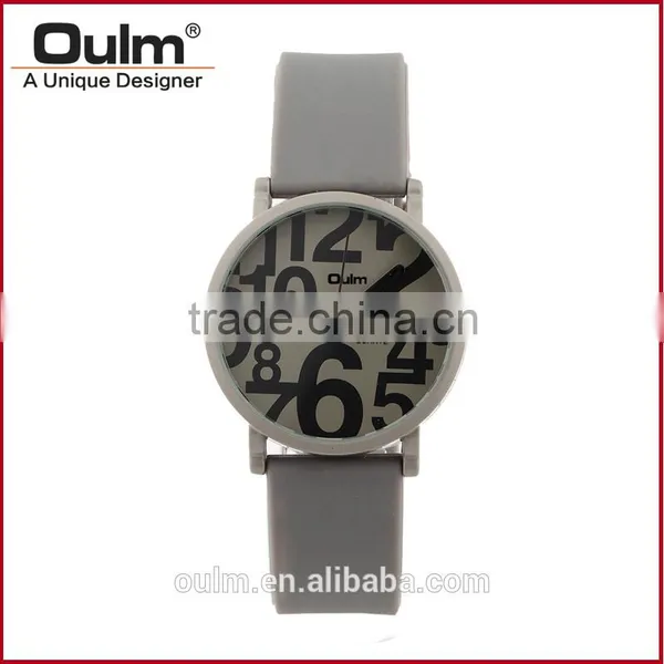 Oulm Big Number Watch, Multi Color Watches, Cheap Custom Logo Watches photo-4