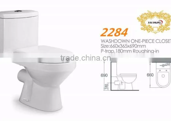 One Piece Toilet Ceramic Sanitary Ware Chaoan Toilet Factory Modern Bathroom Furniture Quality Choice photo-2