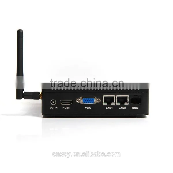 Fanless Computer Box PC Office Fanless Mini pc Quad Core Desktop PC Intel J1900 Mini pc 2g Ram 128g SSD photo-3