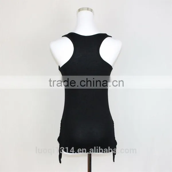 Wholesale Custom Cotton Tank Tops for Women OEM Service photo-5