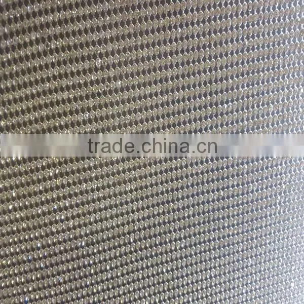 Wholesale 24 Row Plastic Rhinestone Mesh Trimming for Decoration Quality Choice photo-2