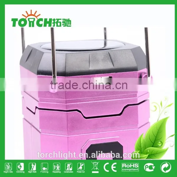 Classic LED Camping Light Solar Energy Camp Lamp Pink and Gold Color Lantern Rechargeable Camping Lights With Charger Quality Choice photo-3