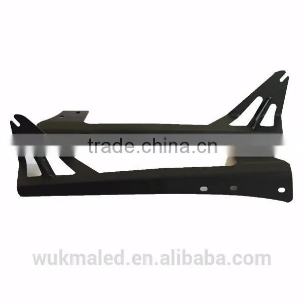For Jeep JK Window Light Bar Bracket and Windshield Guard (steel Brackets) photo-2