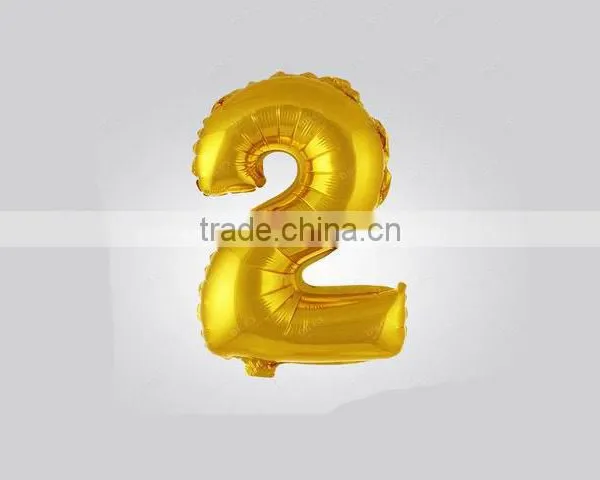 16 Inches Foil Number Balloon,alphabet Balloons photo-2