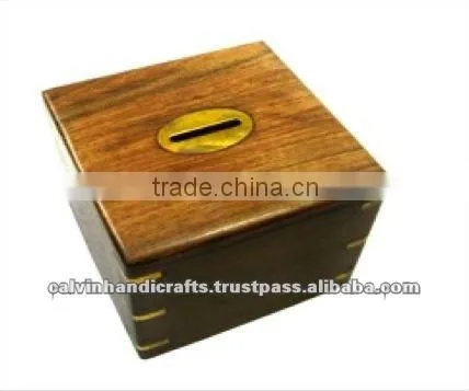 Wooden Money Box/ Money Saver/ Gift Money Box/ Daily Saving Money Box