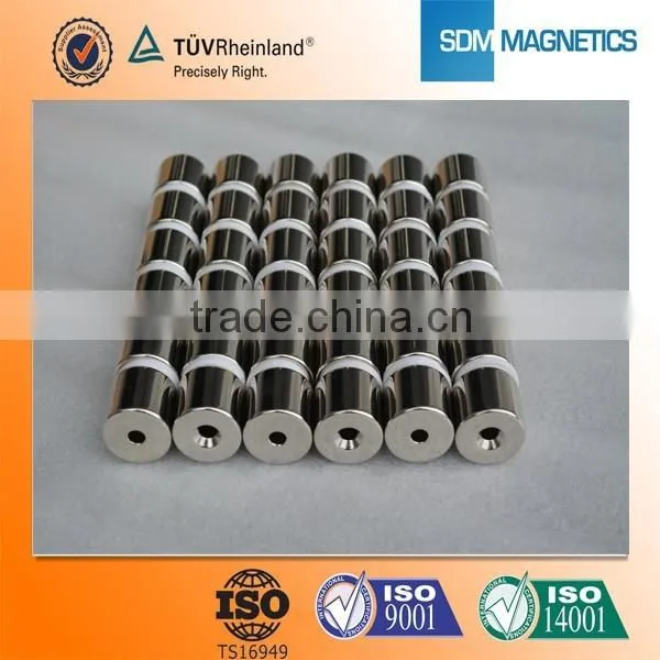 Customized Professional Hollow Arc Ferrite Magnet for Motors Magnet Price photo-5