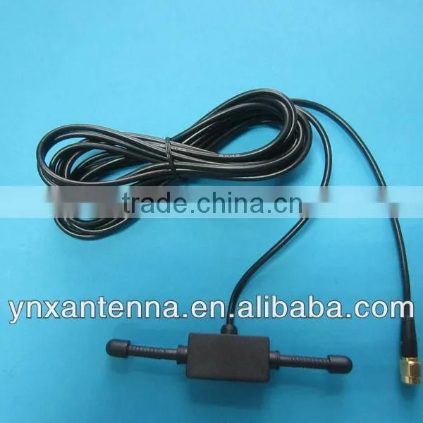 Gps Navigator Gps Gprs Patch Antenna 3dBi 2.4G 20W Small Alarm Car Antenna With Rg 174 Cable photo-2