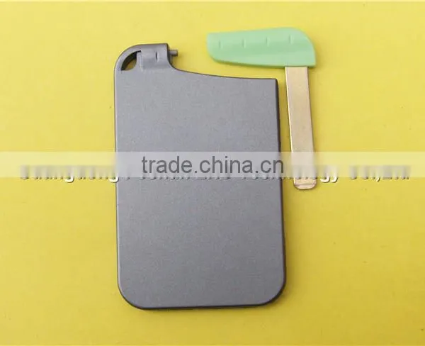 3 Button Renault Laguna Smart Card Key Blank With Light Button Key Renault Card photo-4