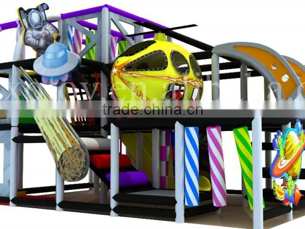 Popular Commercial Space Theme Children Ministry Indoor Playground for Sale photo-5