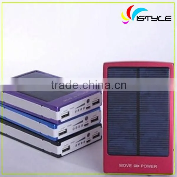 Solar Powerbank for Mobile Phone and Tablet PC Solar Powerbank